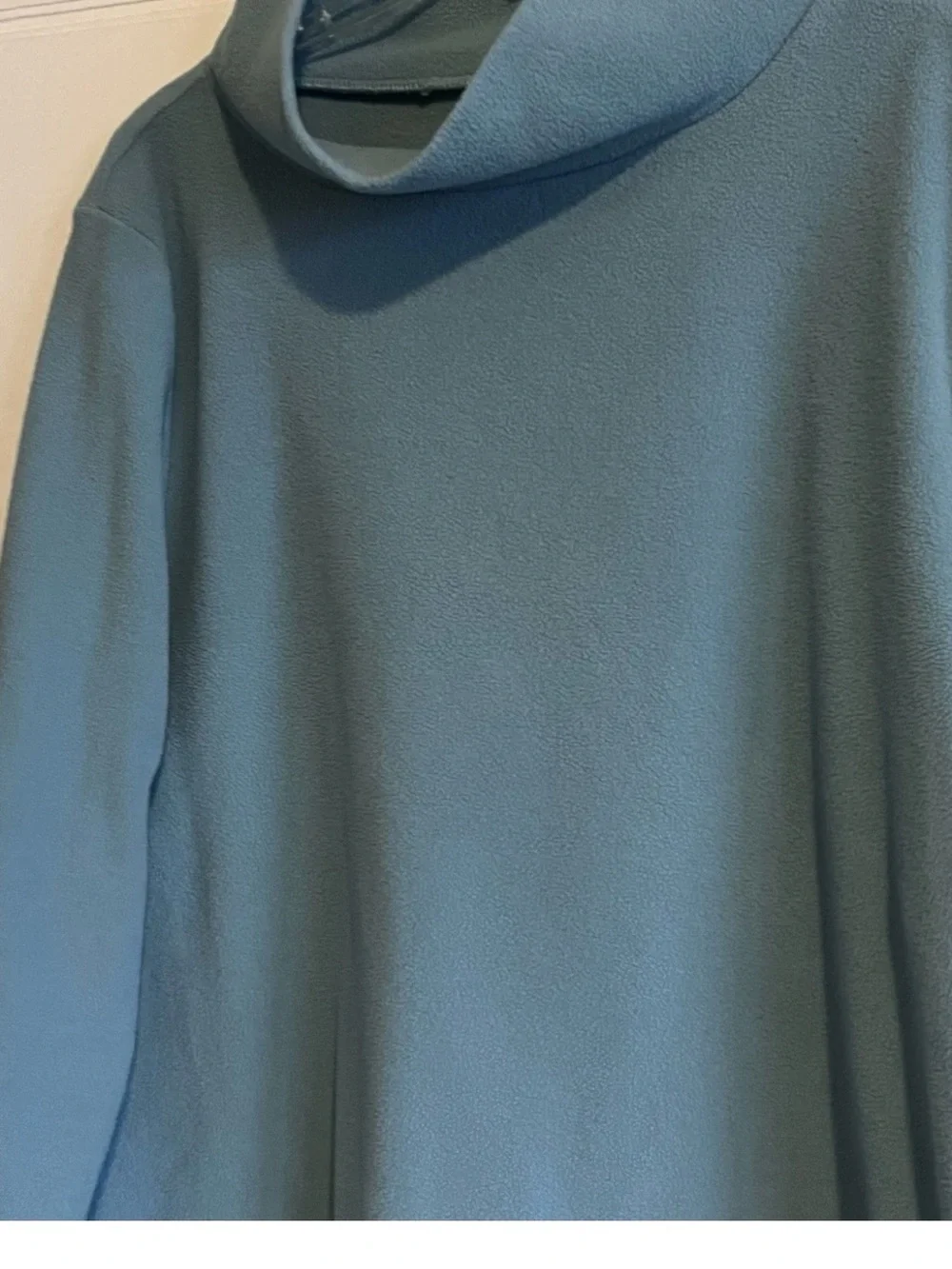 Dudley Stephens Women's XXL Greenpoint Turtleneck Vello Fleece Nantucket Fog